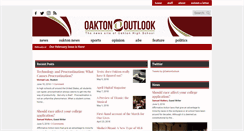 Desktop Screenshot of oaktonoutlook.com